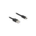 Delock USB 2.0 spiraalkaabel USB Typ-A pistik - USB Type-C