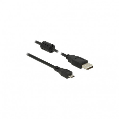 "DELOCK USB Kabel A -> Micro-B St/St 2.00m schwarz"