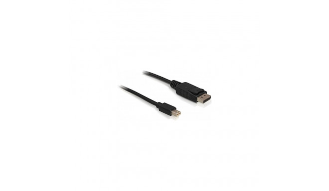 Delock DP mini St > DP St 3.0m must kaabel