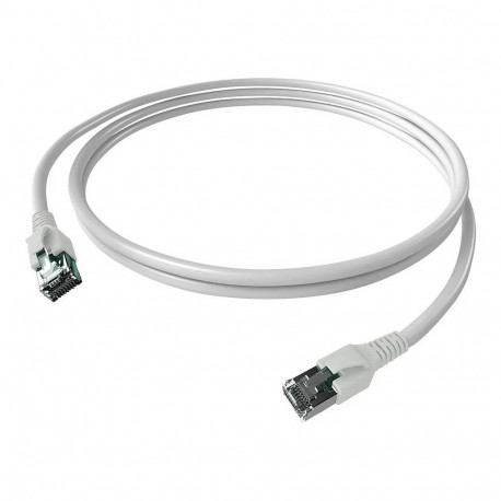 "EASYLAN FlexBoot Patchkabel Kat.6A S/FTP weiss 5m"