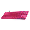 Logitech PRO X TKL RAPID madženta (US)