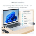 StarTech 4-PORT USB-A kaasaskantav jaotur 5GBPS