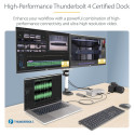 "D StarTech THUNDERBOLT 4 DOCK 2X HDMI/DP"