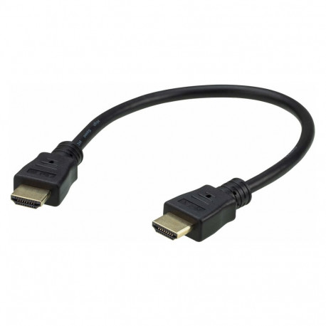 "ATEN 2L-7DA3H Highspeed HDMI Kabel schwarz 0.3m"