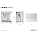 be quiet! Light Base 500 LX valge midi