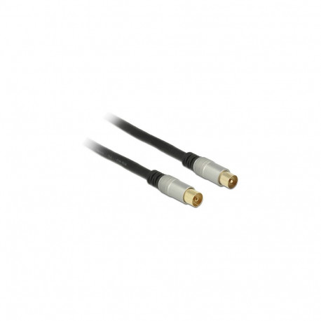 Delock kaabel IEC pistik > IEC pesa RG-6/U quad shield 2m Premium must