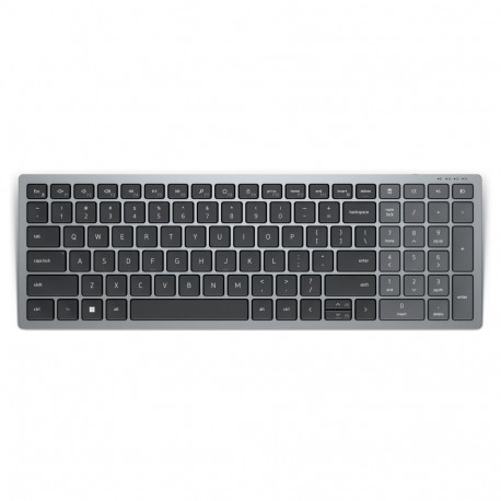 "DELL KB740 Tastatur kabellos 2.4 GHz QWERTZ Titan Gray"
