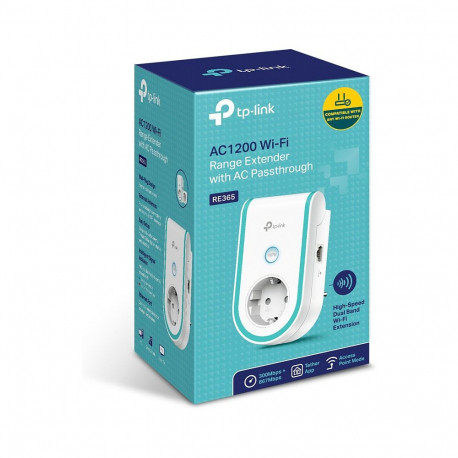 "TP-LINK RE365 Network repeater Weiß 10 - 100Mbit/s Netzwerk-Erweiterungsmodul"