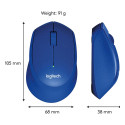 "Logitech M330 Silent Plus wireless blue"