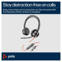 HP Poly Blackwire C8225 stereo peakomplekt USB-C/A