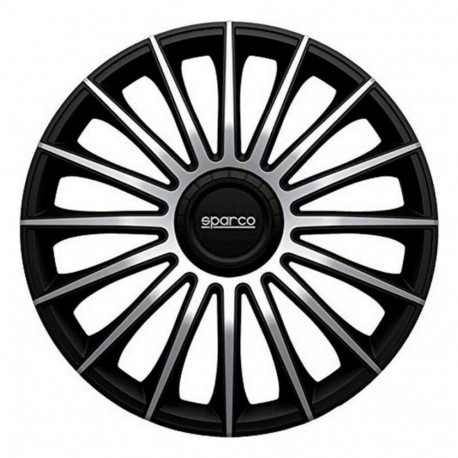 Ilukilbid Sparco Torino CS5 Must Hõbedane 15" (4 uds)