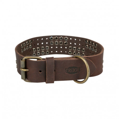 Dog collar Trixie Rustic Dark brown XL