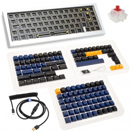 Ducky Outlaw 65 keyboard Universal USB US English Silver