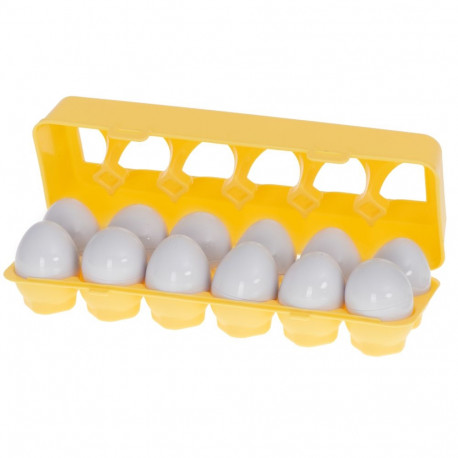 Hariduslike sorteerija puzzle sobitada kujundeid puu munad 12tk