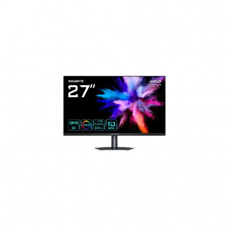 GIGABYTE GO27Q24 27” OLED 2K QHD Gaming Monitor - 2560 x 1440, 240Hz, 0.03ms, 400 cd/m², FreeSync Pr