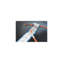 DYMO XTL Heat-Shrink Label Tubes | 12 mm x 2.7 m | Black on White