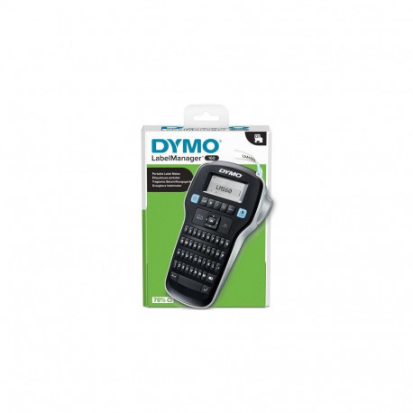 DYMO LabelManager 160 Label Maker | Handheld Label Printer with QWERTY Keyboard | Includes Black &am