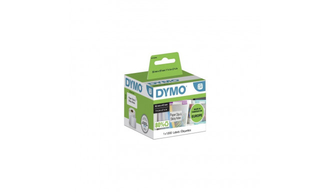 DYMO Authentic LabelWriter Multi-Purpose Labels | 57 mm x 32 mm | Self-Adhesive | Roll of 1000 Easy-