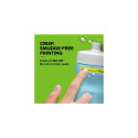 DYMO LetraTag Iron-On Fabric Labels | Authentic | 12 mm x 2 m Roll | Black Print on White | Iron-On 