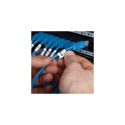 DYMO Rhino Industrial Flexible Nylon Labels | 19 mm x 3.5 m | Black Print on White | Self-Adhesive |