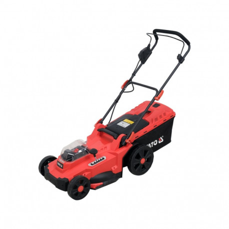 2X18 V Lawn Mower 43 Cm + 2X4Ah +D.Charg YT-85224 YATO
