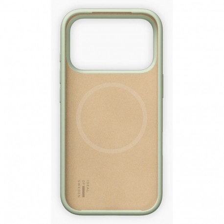 Mobiili tagakaas Ideal of Sweden iPhone 17 Pro Max, Magsafe, silikoon, Sage Green