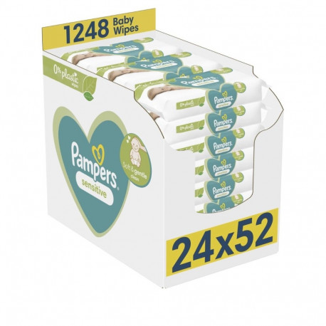 Pampers Sensitive Baby Wet Wipes 1248pcs (24×52)