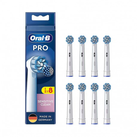 Oral-B Sensitive Clean Replacement Brush Heads 8 pcs