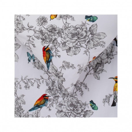 voodipesukomplekt Bird Wilde sateen 140x200CM