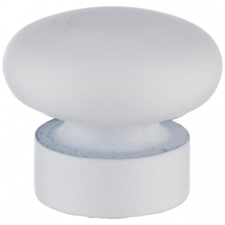 kardinapuu otsakuppel lamekuul D19 matt valge