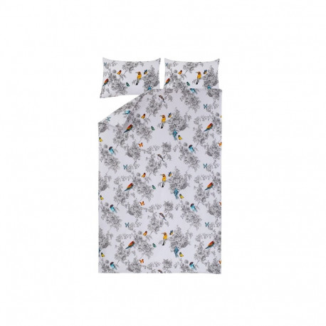 voodipesukomplekt Bird Wilde satiin 200x220CM