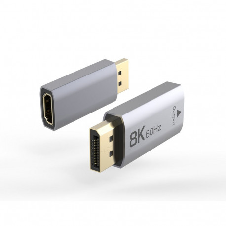 PremiumCord Adapter DisplayPort to HDMI, 8K@60Hz, 4K@144Hz Male/Female, gold plated