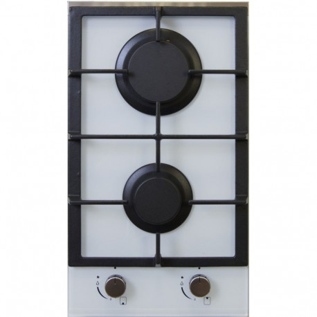 Gaasiplaat Schlosser THG315CFW, valge