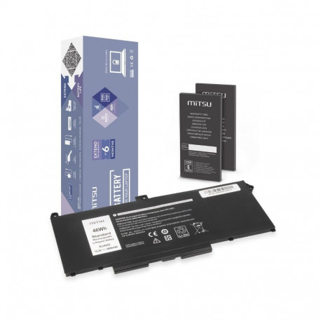 Battery RJ40G Dell Latitude 5520 5420 Precision 3560 3000 mAh (46 Wh) 15.2V
