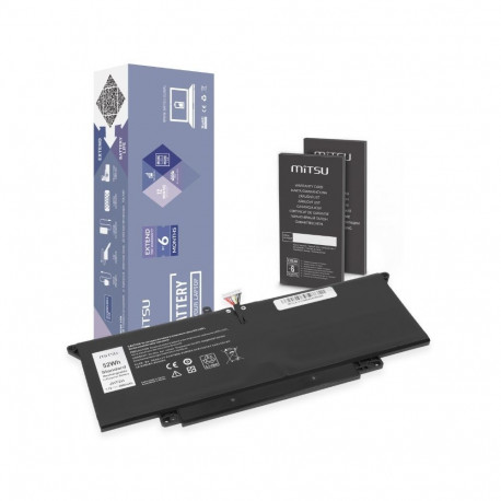 Battery for JHT2H do Dell Latitude 7410 2-in-1 7310 2-in-1 P33S P34S 6800 mAh (52 Wh) 7.7V