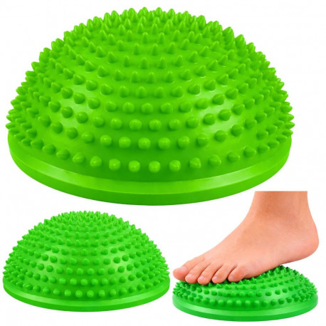 Roheline sensoorne poolkera massaažiks ja tasakaaluharjutusteks 16 cm