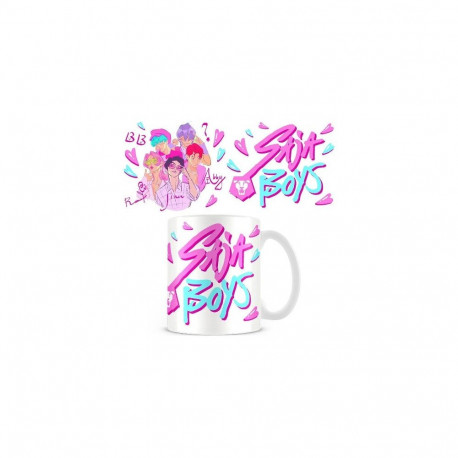 Kubek ceramiczny 325ml k-pop demon hunters saja boys