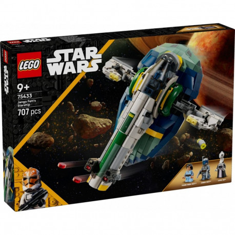 Klocki star wars 75433 statek kosmiczny jango fetta