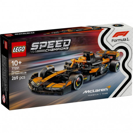Speed champions 77251 F1 McLaren Team MCL38 võidusõiduauto klotsid