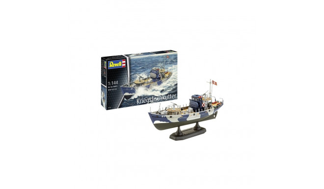 Model plastikust laev kfk kriegsfischkutter 1/144