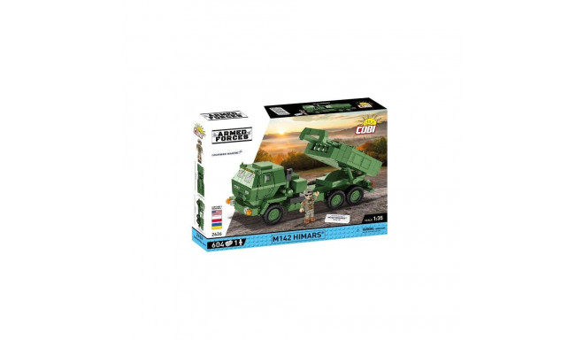 Klocki armed forces m142 himars 604 elementy