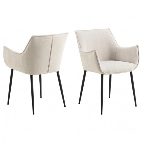 Söögitool BONITA käetoega, beež