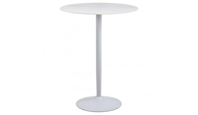 Baarilaud MALTA ümmargune, valge