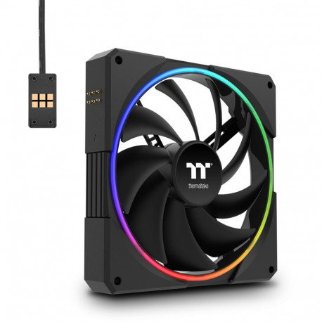Thermaltake TS140 EX RGB must ventilaator, 3-pakk