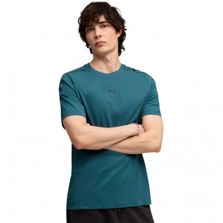 Puma meeste t-särk Tape Tee 691693 41 XL, türkiissinine