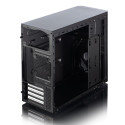 Fractal Design | CORE 1100 | Black | Micro ATX | ATX PSUs, up to 185mm if a typical-length optical d