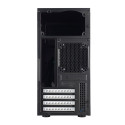 Fractal Design | CORE 1100 | Black | Micro ATX | ATX PSUs, up to 185mm if a typical-length optical d