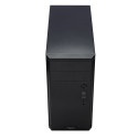 Fractal Design | CORE 1100 | Black | Micro ATX | ATX PSUs, up to 185mm if a typical-length optical d