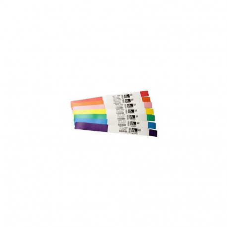 "Zebra Z-Band Splash - Pink - 25.4 x 254 mm 350 label(s) (1 roll(s)"