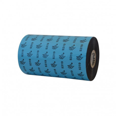 "Zebra 5319 Wax - Farbband - 1 x Schwarz - 110 mm x 450 m"